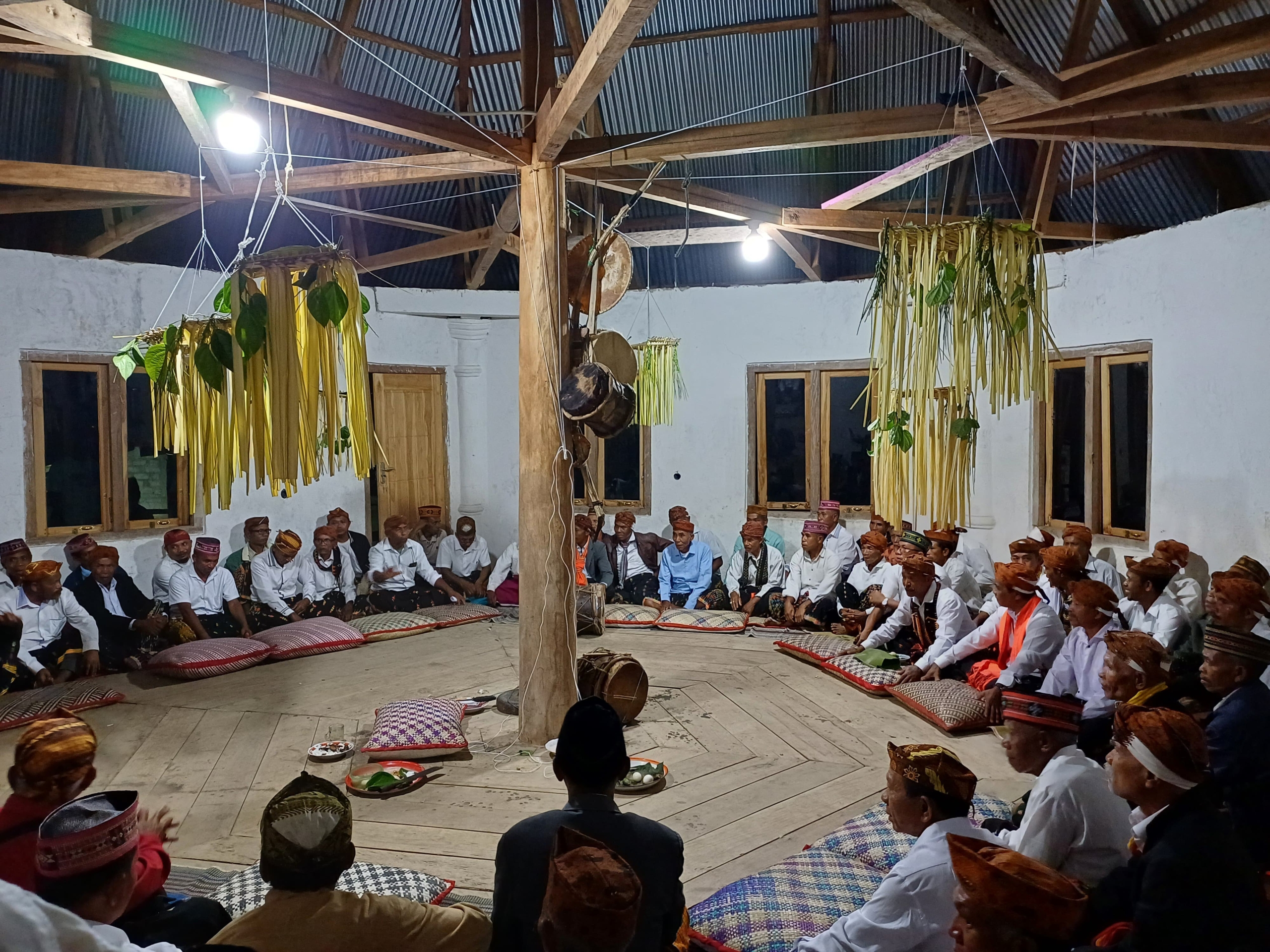 View of "Penti"  Cultutral Thanksgiving Ceremony